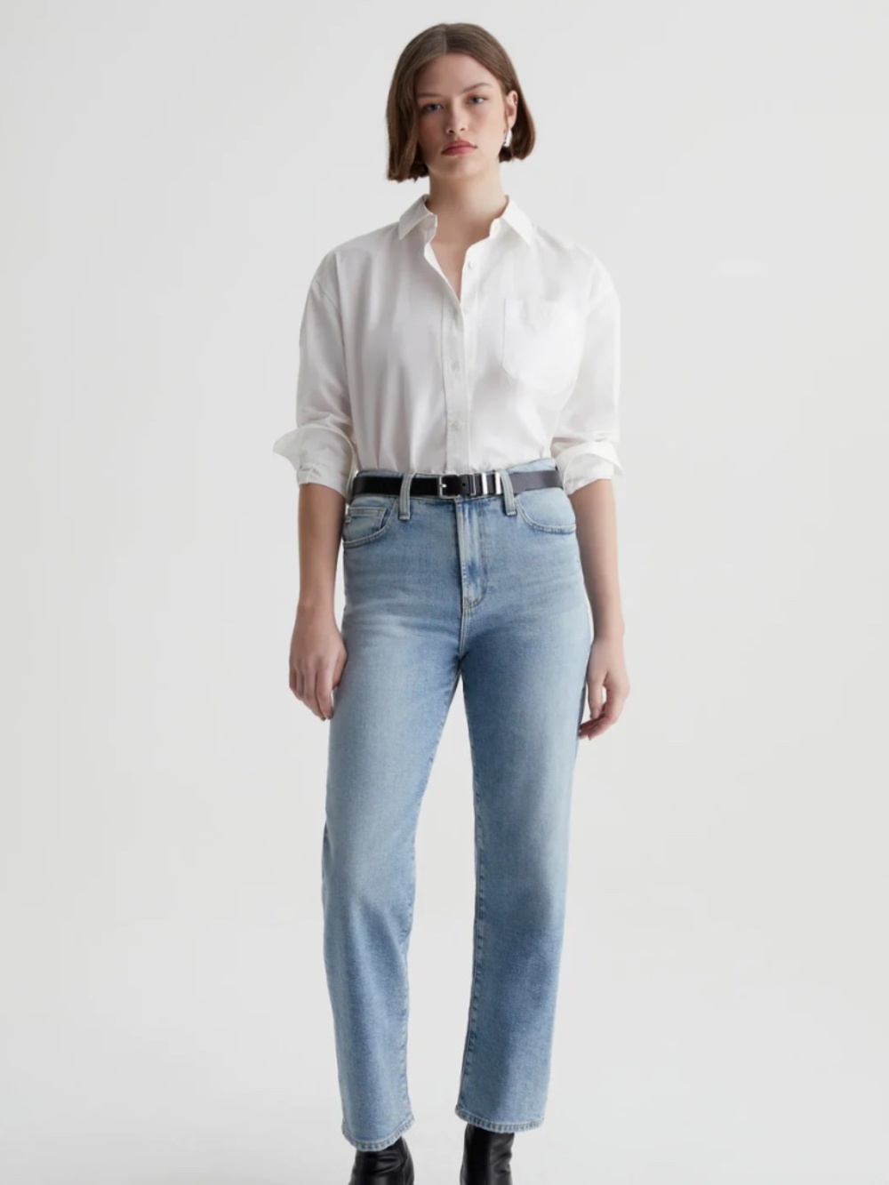AG Rian Straight-Leg Jeans